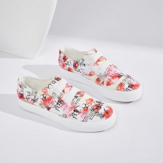 Floral Platform Sneakers